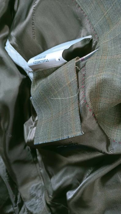 Marynarka Burberry wełna - krata