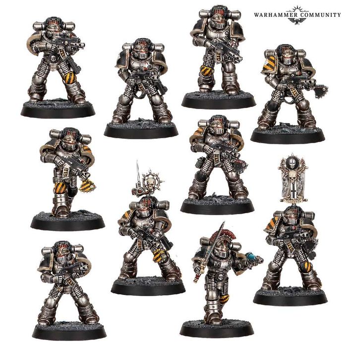 Warhammer Horus Heresy MKII Tactical Squad