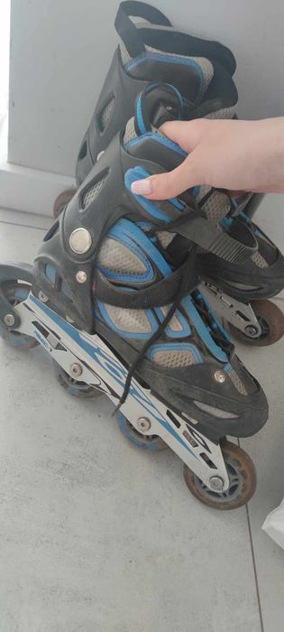 Rolki niebieskie