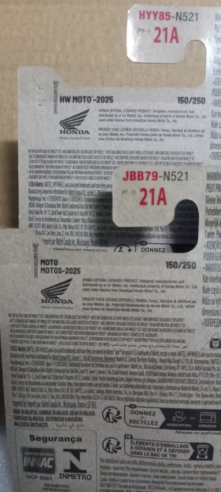 Conjunto 2 Honda CB750 Café Hot Wheels