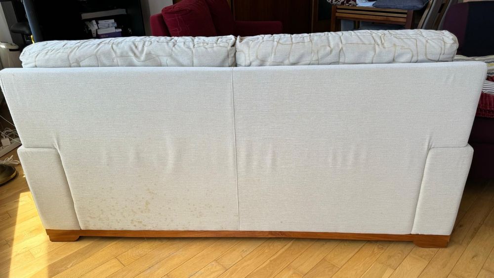 Sofa cama 3 lugares bege