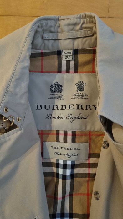 Burberry płaszcz trencz Chelsea XXS (UK 4, US 2, IT 36)