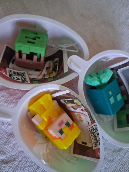 Minecraft Киндер Джой фигурки