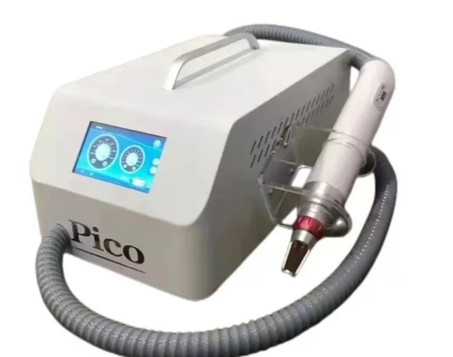 Aparelho a laser Pico sem água e não invasivo para lavagem de sobrancelhas, remoção de tatuagens e sardas em picossegundos.