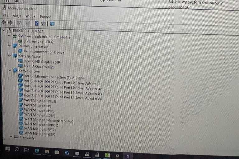Karta Intel pro/1000 PT quad port lp 4x 1Gbit - GIGABIT ETHERNET