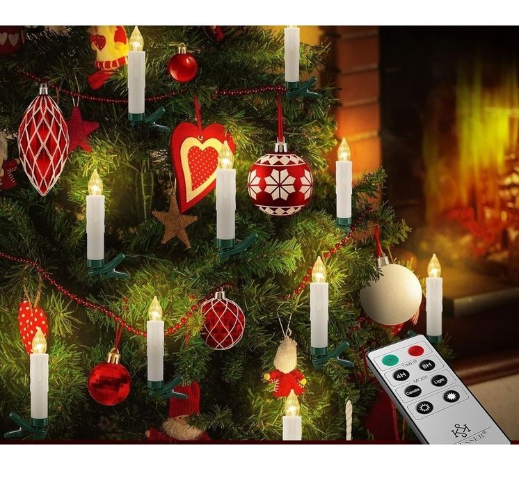 Świeczki choinkowe Led