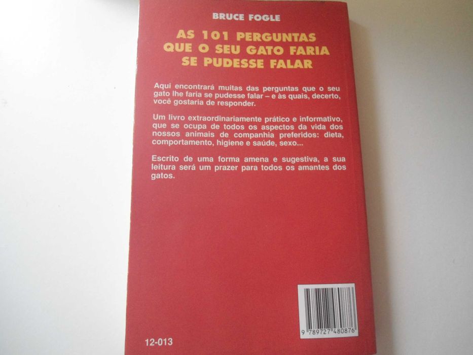 As 101 perguntas que o seu gato faria se pudesse falar de Bruce Fogle