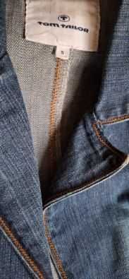 Marynarka jeans damska