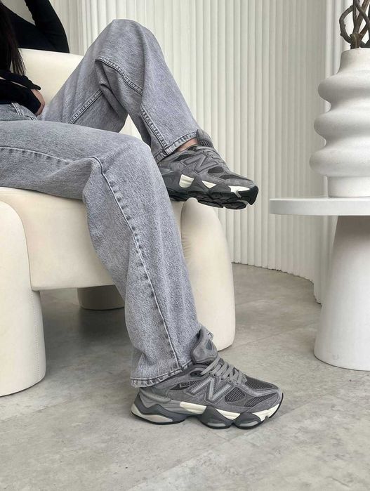 Кроссовки Женские New Balance 9060 DARK GREY/Кросівки Жіночі НьюБеланс