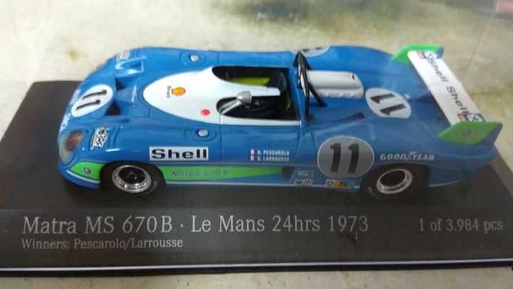Minichamps 1/43 - Matra 670 B, Vencedor Le Mans 73