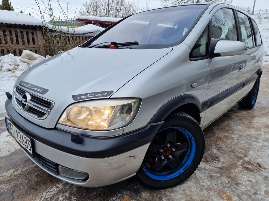 Opel Zafira A 1.8 125KM. Siedmioosobowy.