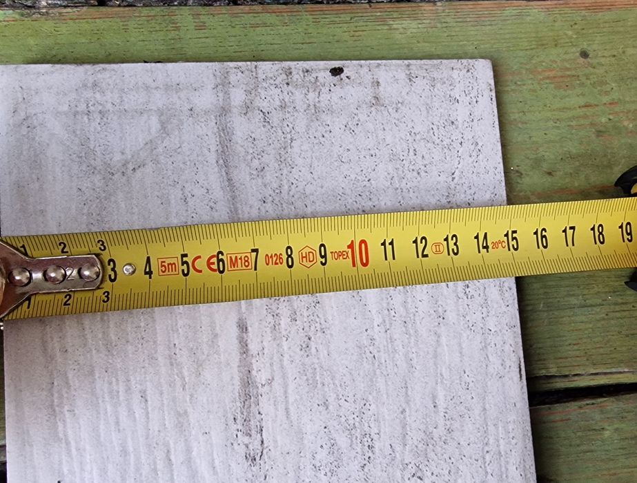Płytki gres 15×90 kolor jasny szary