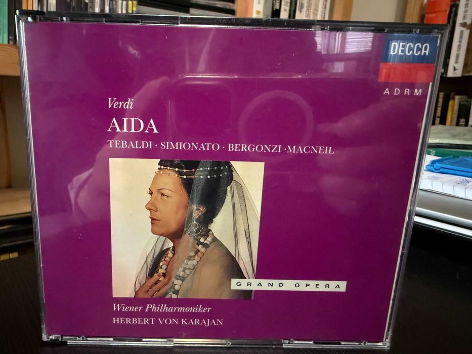 Verdi – Aïda – Tebaldi, MacNeil, Bergonzi, Simionato – Karajan