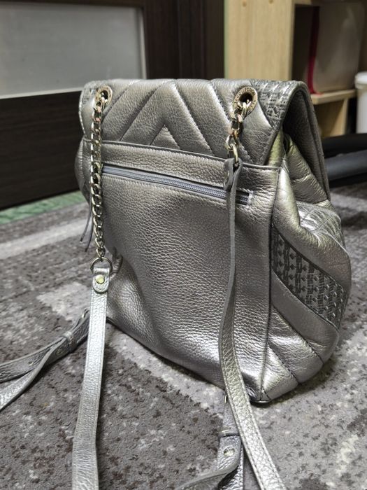 Рюкзак TJ Collection из натуральной кожи, Made in Italy, премиум стиль
