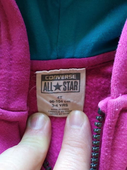 Bluza dziecieca Converse, rozmiar 96-104 (4 latka)