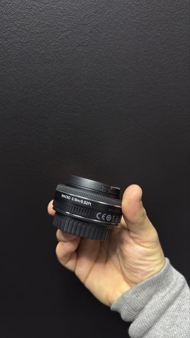 Lente Canon EF-S 24mm encaixe canon