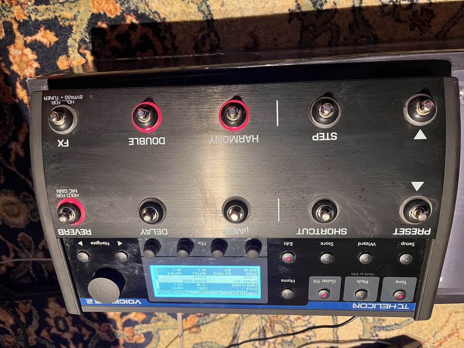 Tc helicon voicelive 2 efekt wokalny harmonizer