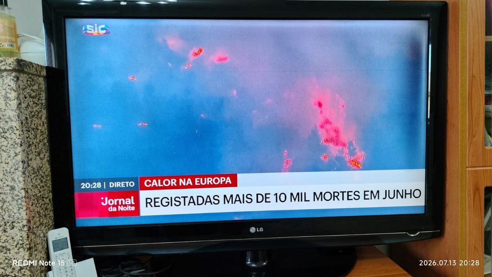 Televisão ecrã plano