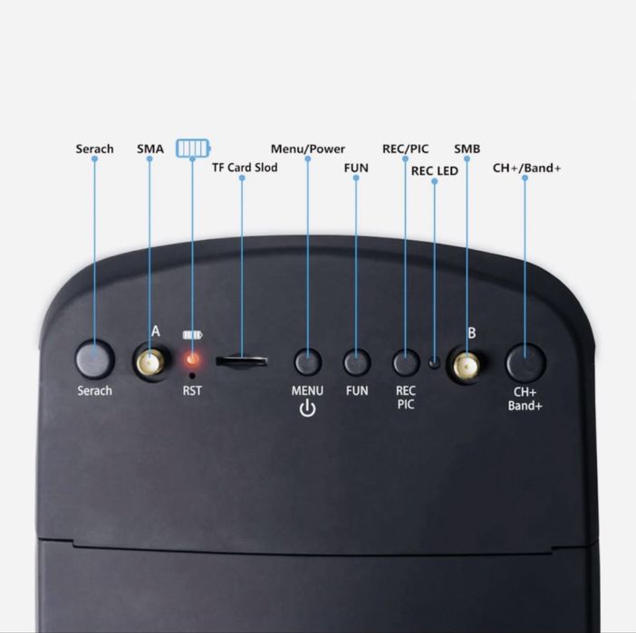 Окуляри FPV Шолом EV800D New 5.8G 40CH 5 Inch 800*480