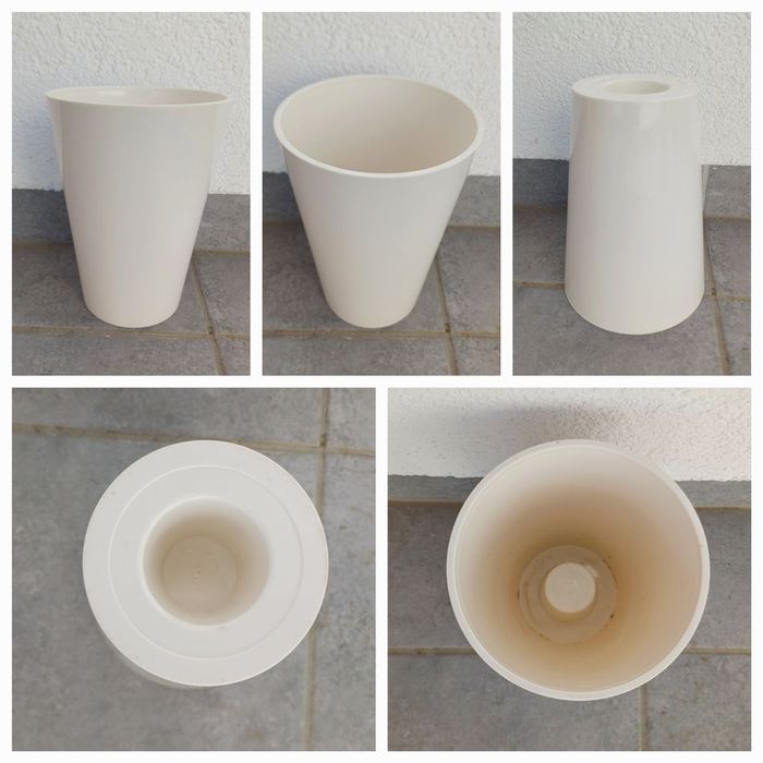 Osłonka plastikowa, Doniczka, 9 sztuk