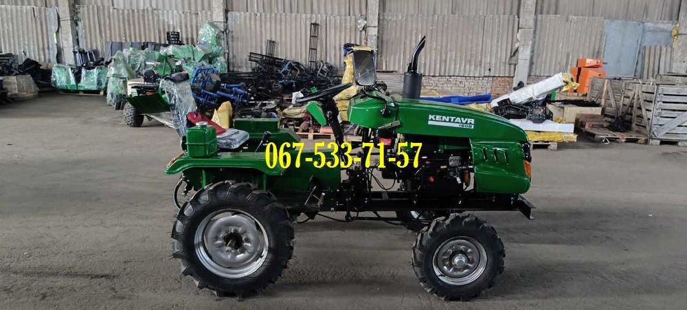 Мототрактор КЕНТАВР 160 ЛЮКС НОВАЯ Модель, Гарантия 2 года + ФРЕЗА