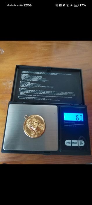 Medalhão Ecce Homo em Ouro – 19.2K