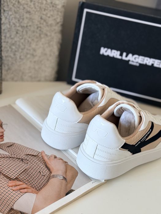 Жіночі шкіряні кеди Karl Lagerfeld
