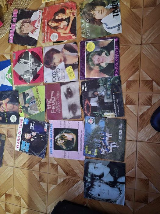 Discos de vinil antigos