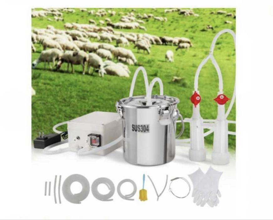 Elektryczna Dojarka do Kóz - Pulsacyjna Dojarka Próżniowa 3L