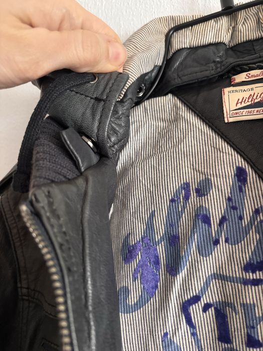Skórzana kurtka ramoneska leather jacket kurtka wiosenna przejściowa