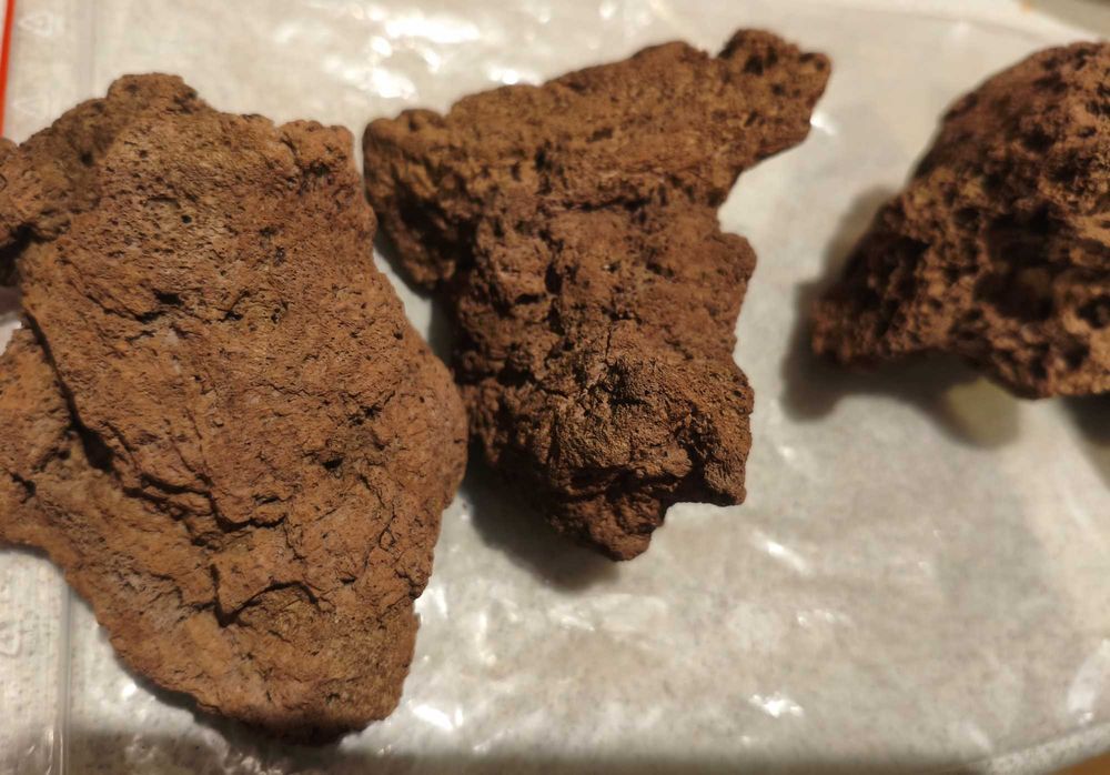 Ława wulkaniczna Red laba stone do akwarium 0,427kg