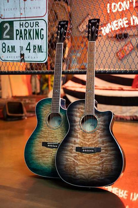 Cort GA QF CBB gitara elektroakustyczna