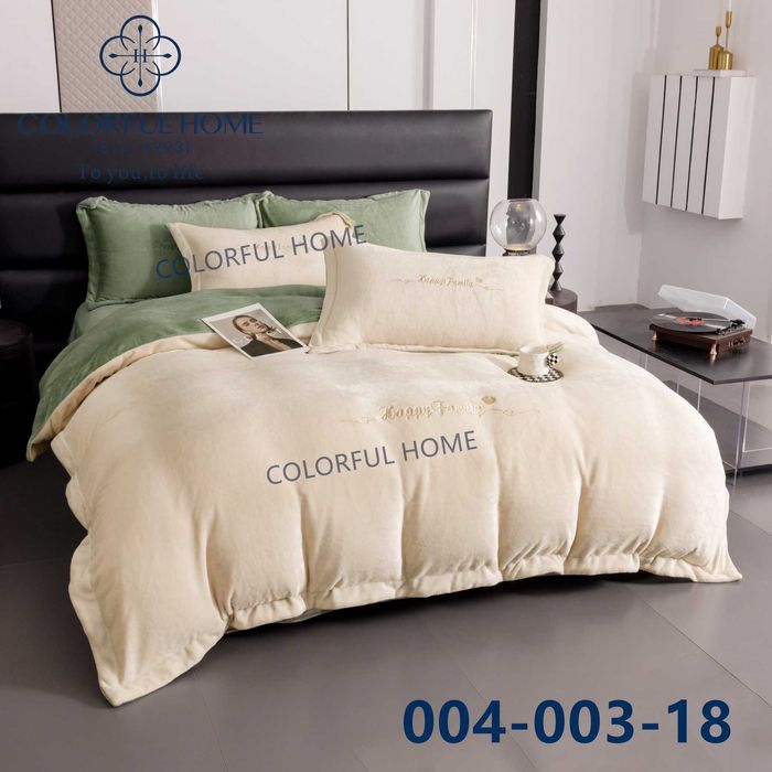 Постільна білизна Євро Happy Family ВЕЛЮРОВА