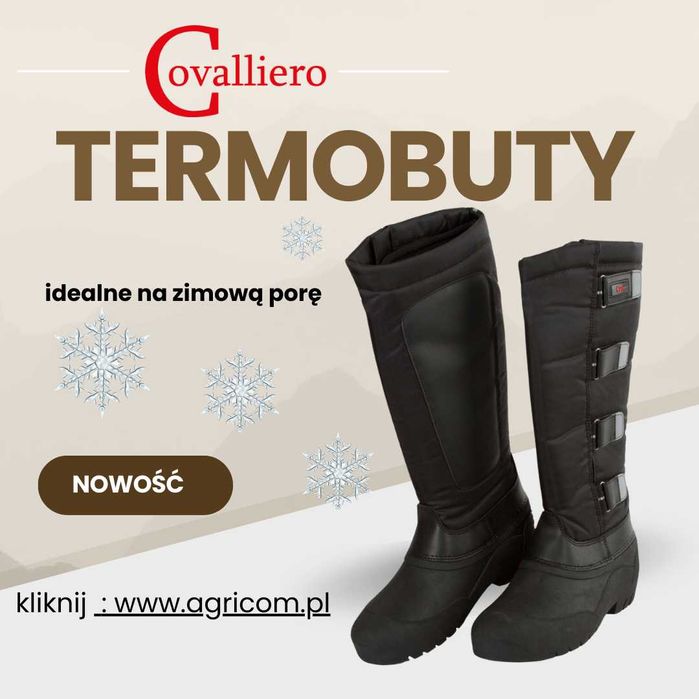 Buty jeździeckie zimowe. TERMOBUTY COVALLIERO Classic