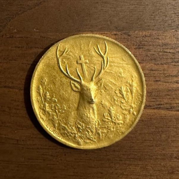 Medalha provas de caça Francesa