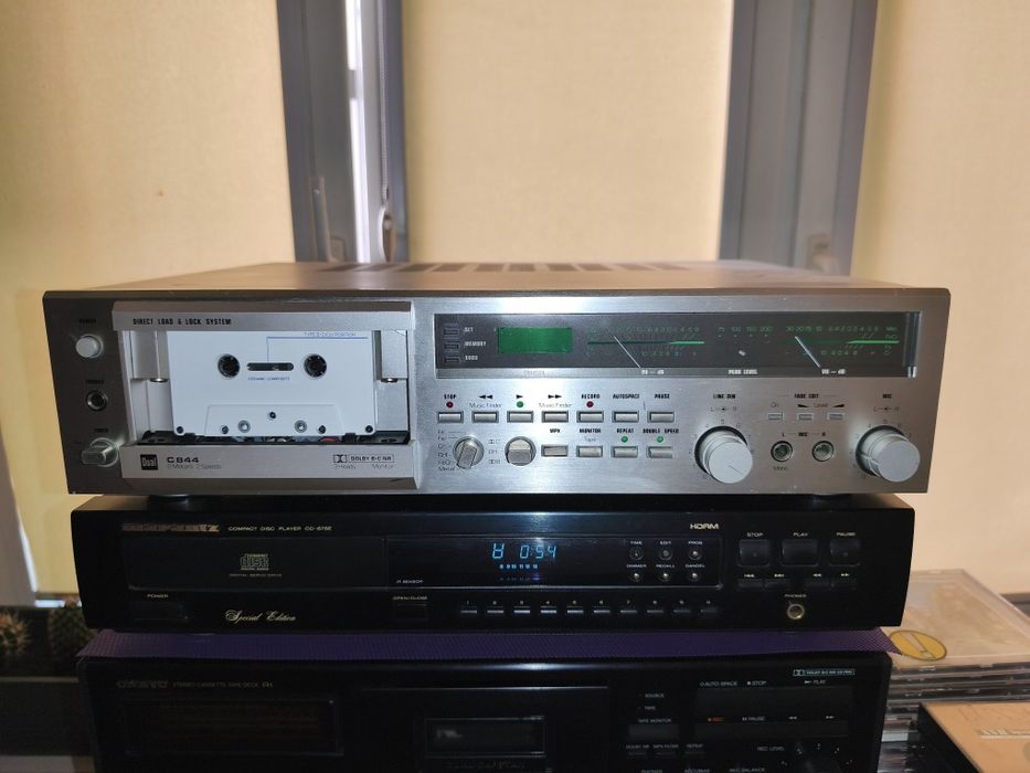 Dual c844, najwyższy model, deck, magnetofon