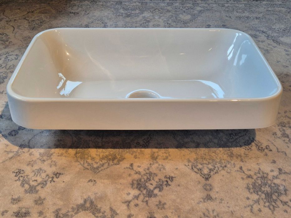 Duravit Happy D.2 Plus – umywalka nablatowa 60 × 40 cm | nowa | biała | premium