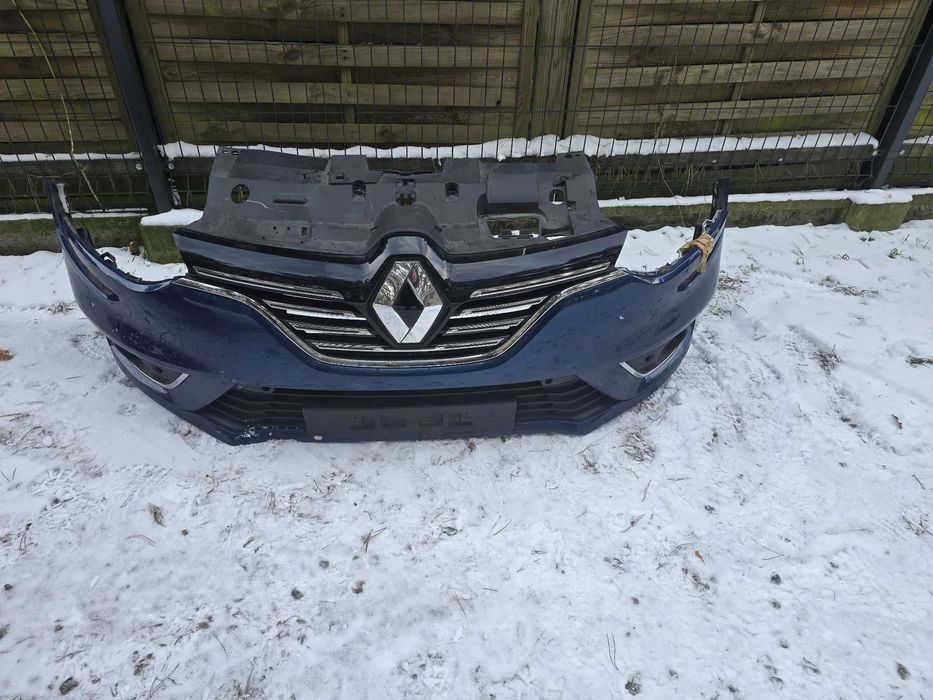 Renault megane IV przed liftem zderzak przód grill pod radar 6 pdc