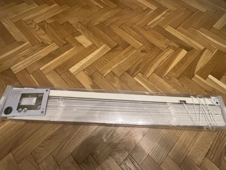 Nowa żaluzja drewniana 80x 150 cm biała 27 mm Inspire