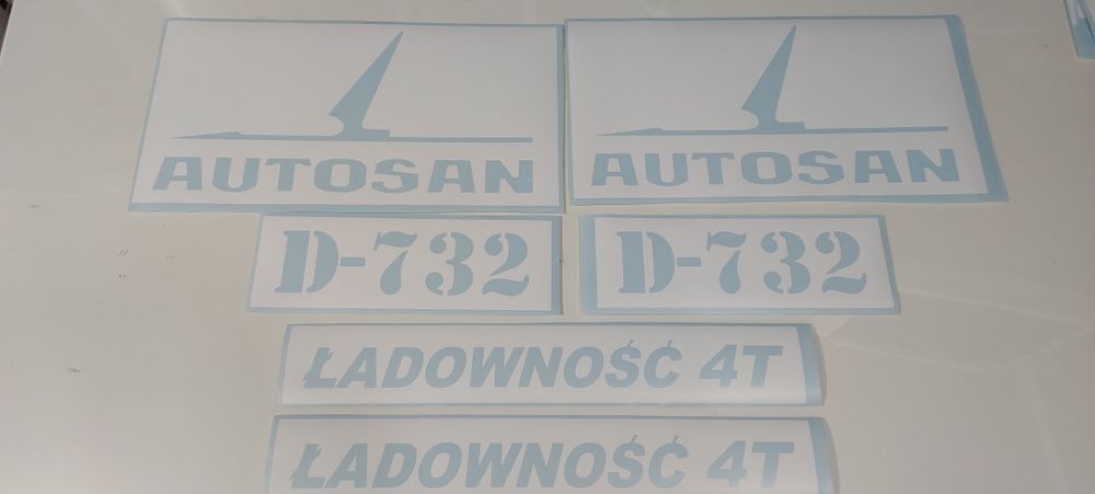 Szablony do malowania Jednorazowego użytku autosan d 732 d47 d35 d50