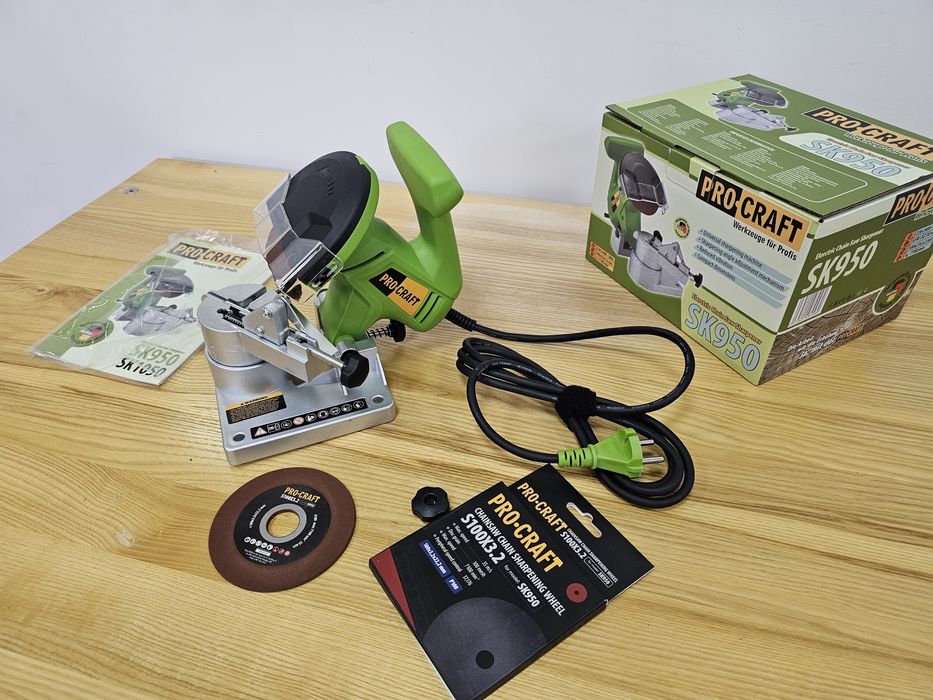 Станок для заточки Цепей ProCraft +Оригинальный Диск 1шт Гарантия 36м