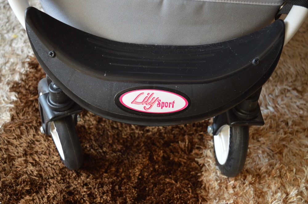 Wózek dla lalki głęboki Adbor LILY SPORT