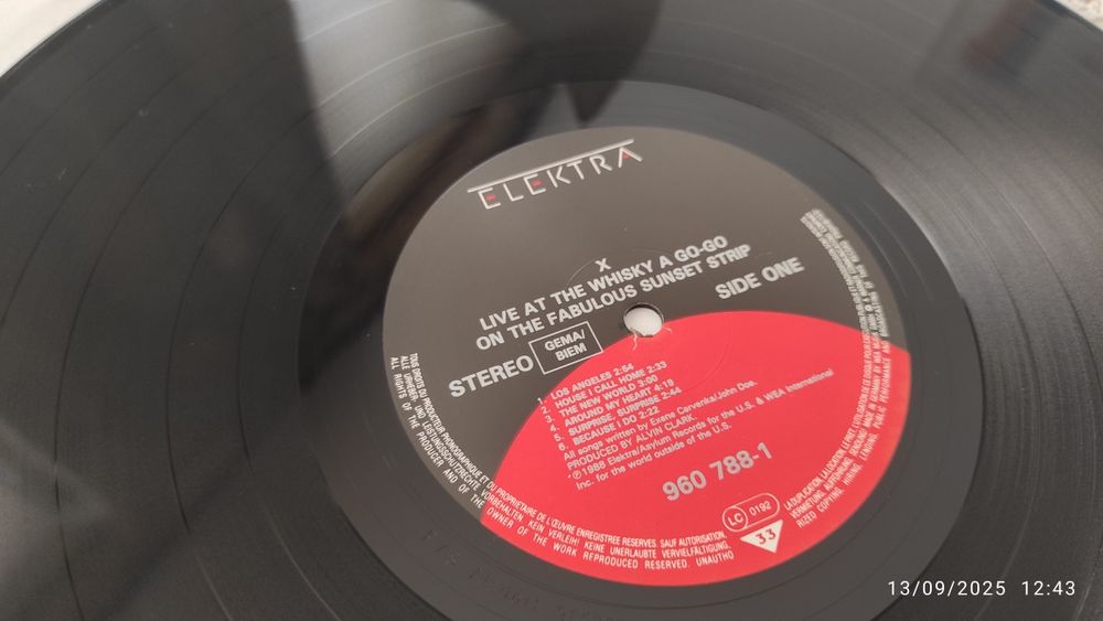 X - Live At The Whisky A Go-Go On The Fabulous Sunset Strip 2LP