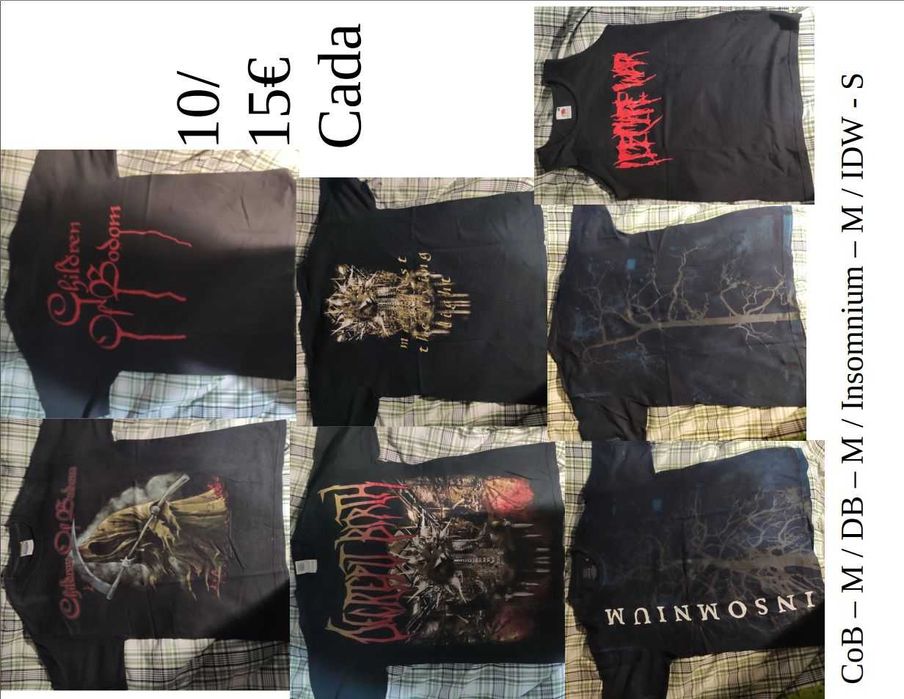 T-SHIRT metal (H/M)