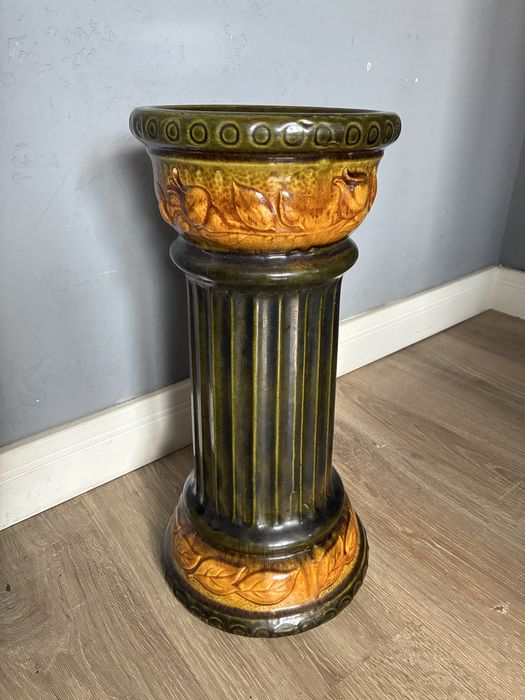 Postument pod doniczkę Niemcy vintage 70s