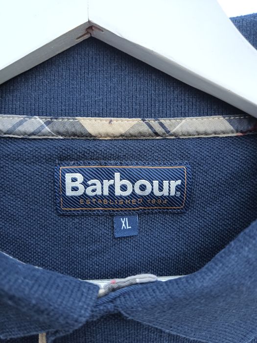 Barbour koszulka polo z długim rękawem męska