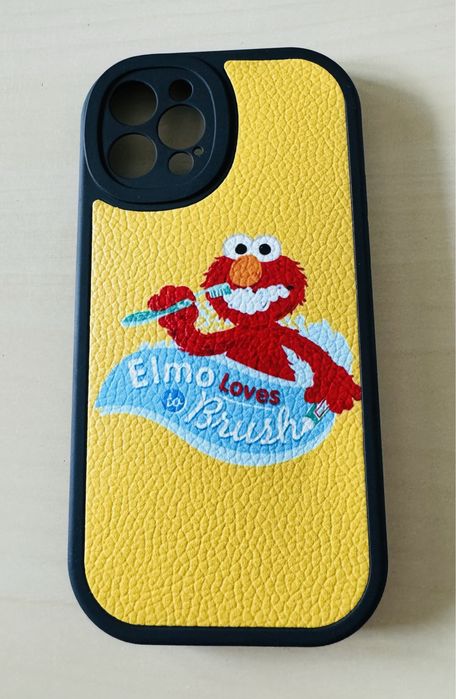 Etui case do iPhone 12 Pro - Elmo - Ulica Sezamkowa
