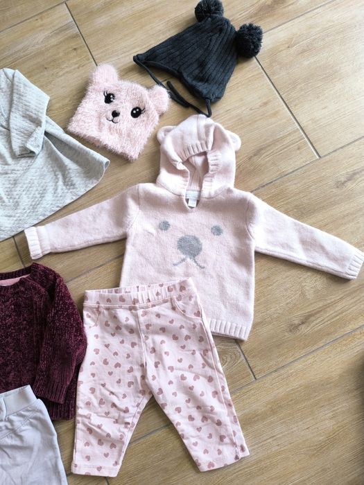 Paka ubrań dla dziewczynki 68