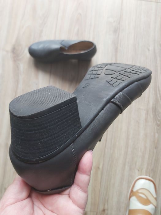 Półbuty damskie na obcasiku
