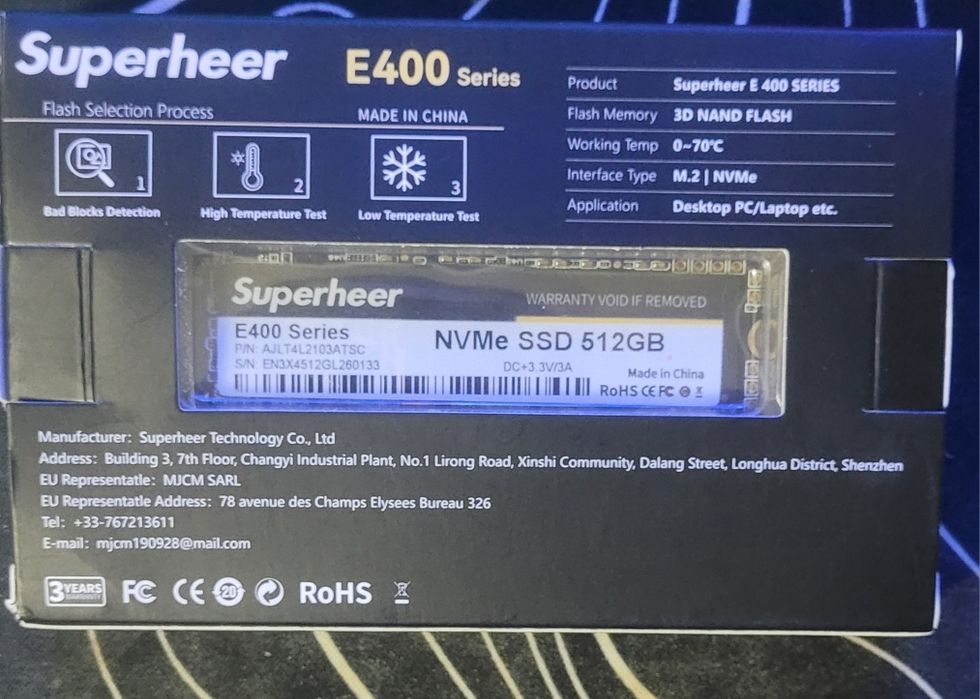 Ssd m2 512gb новый в упаковке